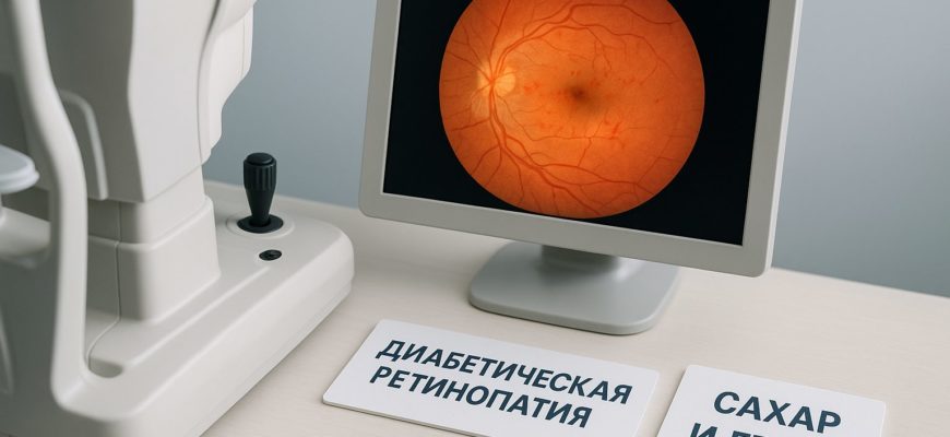 Диабетическая ретинопатия — влияние сахара на глаза