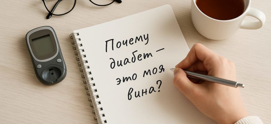 психологическое переживание диабета — вопрос о вине