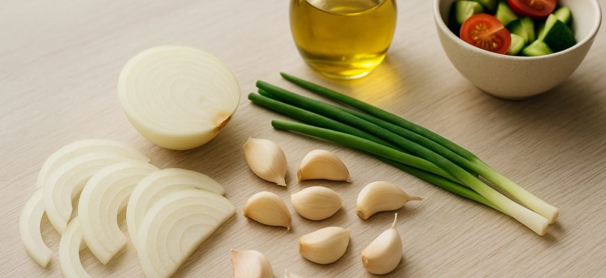 лук и чеснок при диабете — полезные натуральные продукты