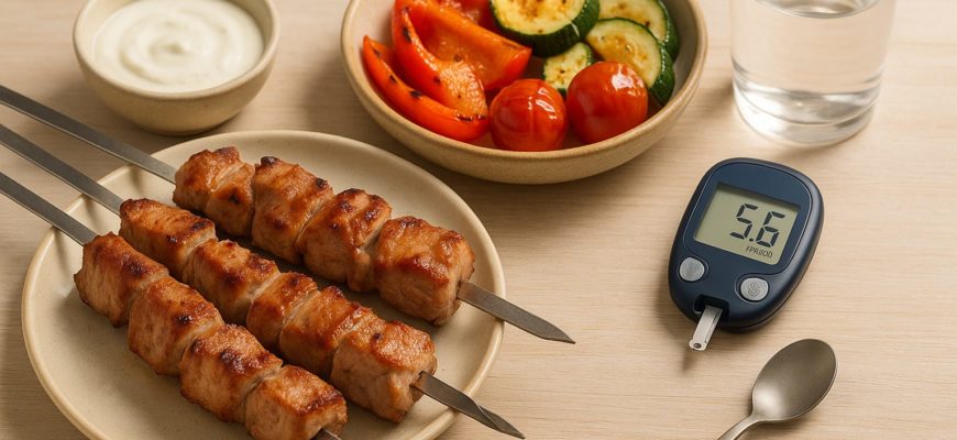 шашлык при диабете 2 типа — безопасный набор продуктов