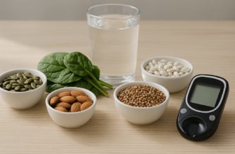 Магний при диабете — продукты с высоким содержанием магния и глюкометр