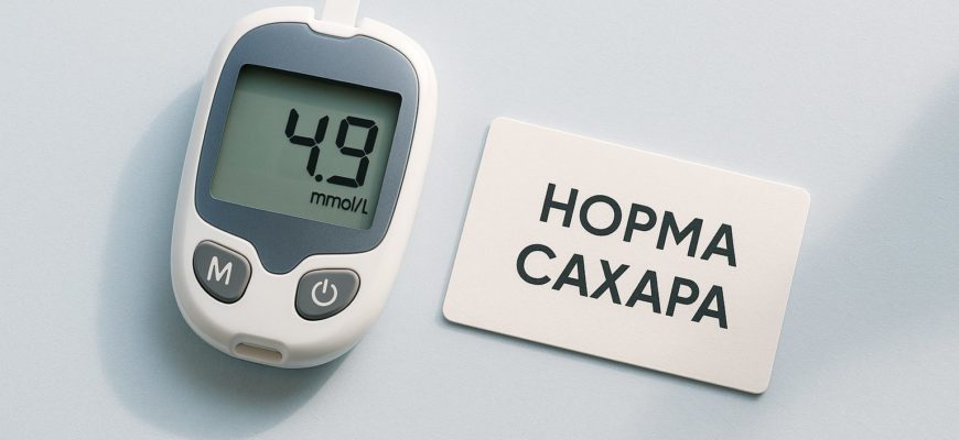 Норма сахара в крови — глюкометр