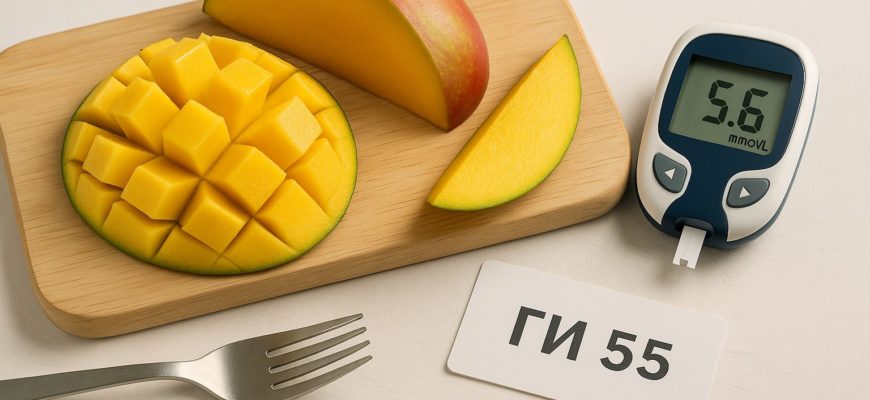 Манго при диабете — влияние на сахар
