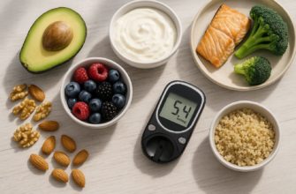 продукты, которые не повышают сахар при диабете — авокадо, ягоды, йогурт, киноа