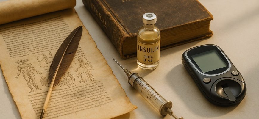 история диабета — древние записи, первый инсулин и современный глюкометр