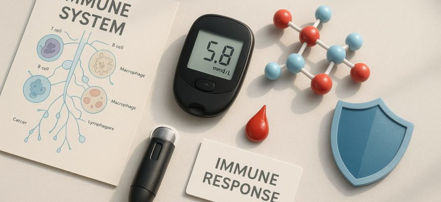 влияние диабета на иммунитет — медицинская композиция
